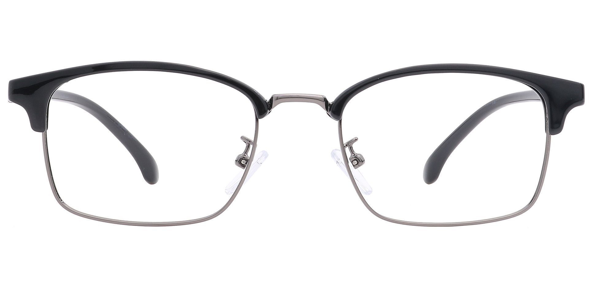 Clover Browline Progressive Glasses - Black