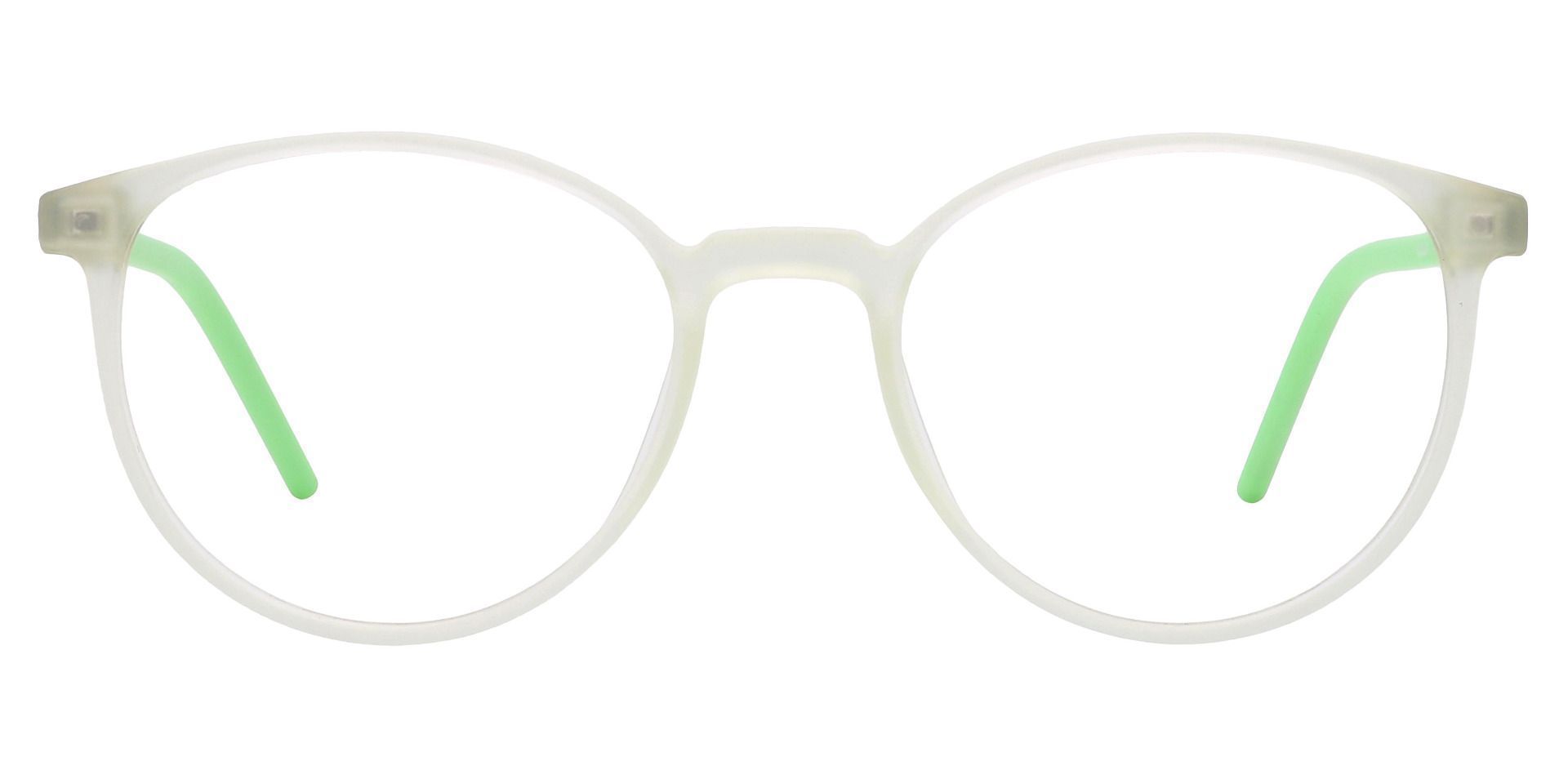 Vivi Round Lined Bifocal Glasses - Green