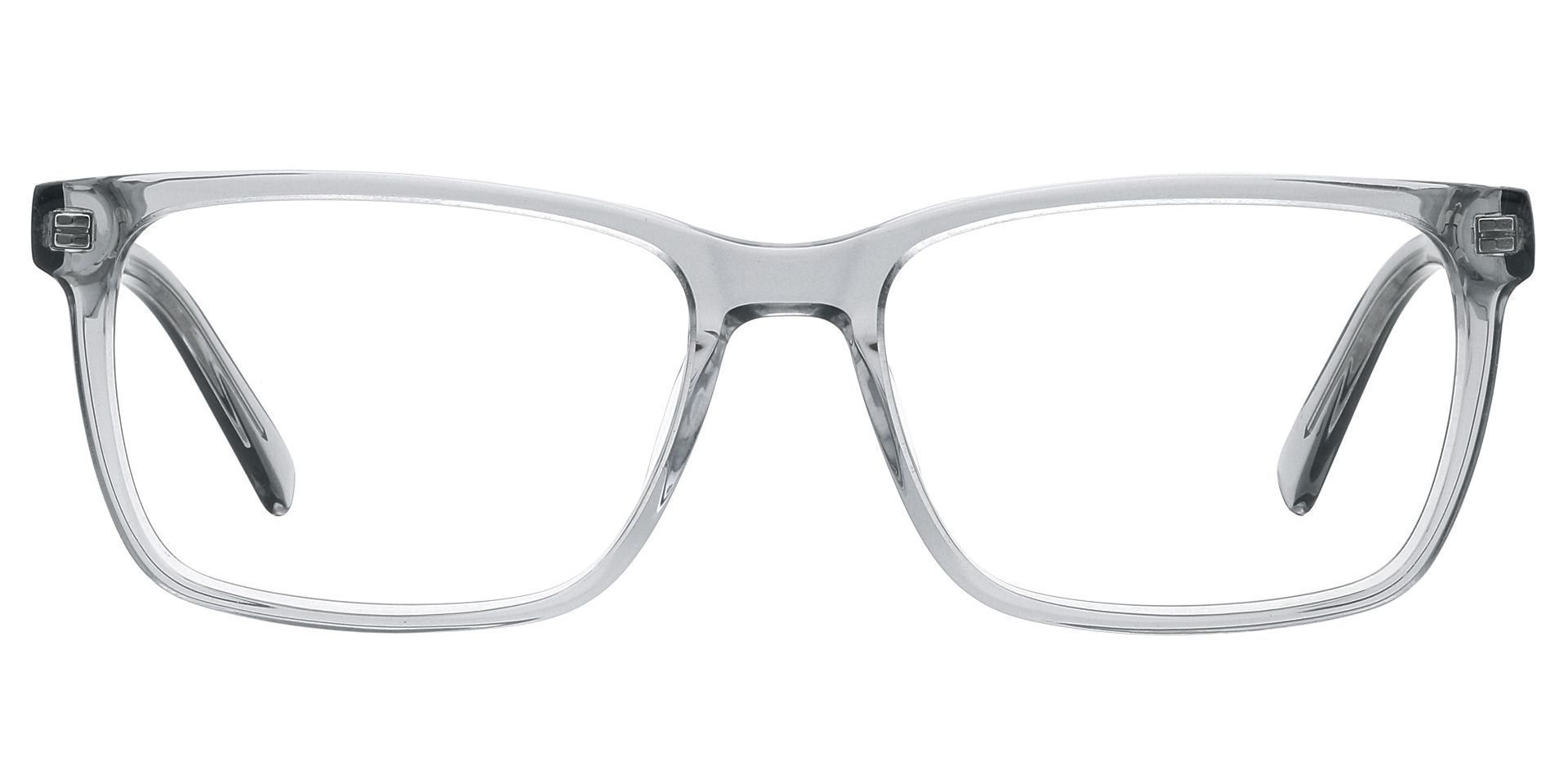 Galaxy Rectangle Prescription Glasses - Gray