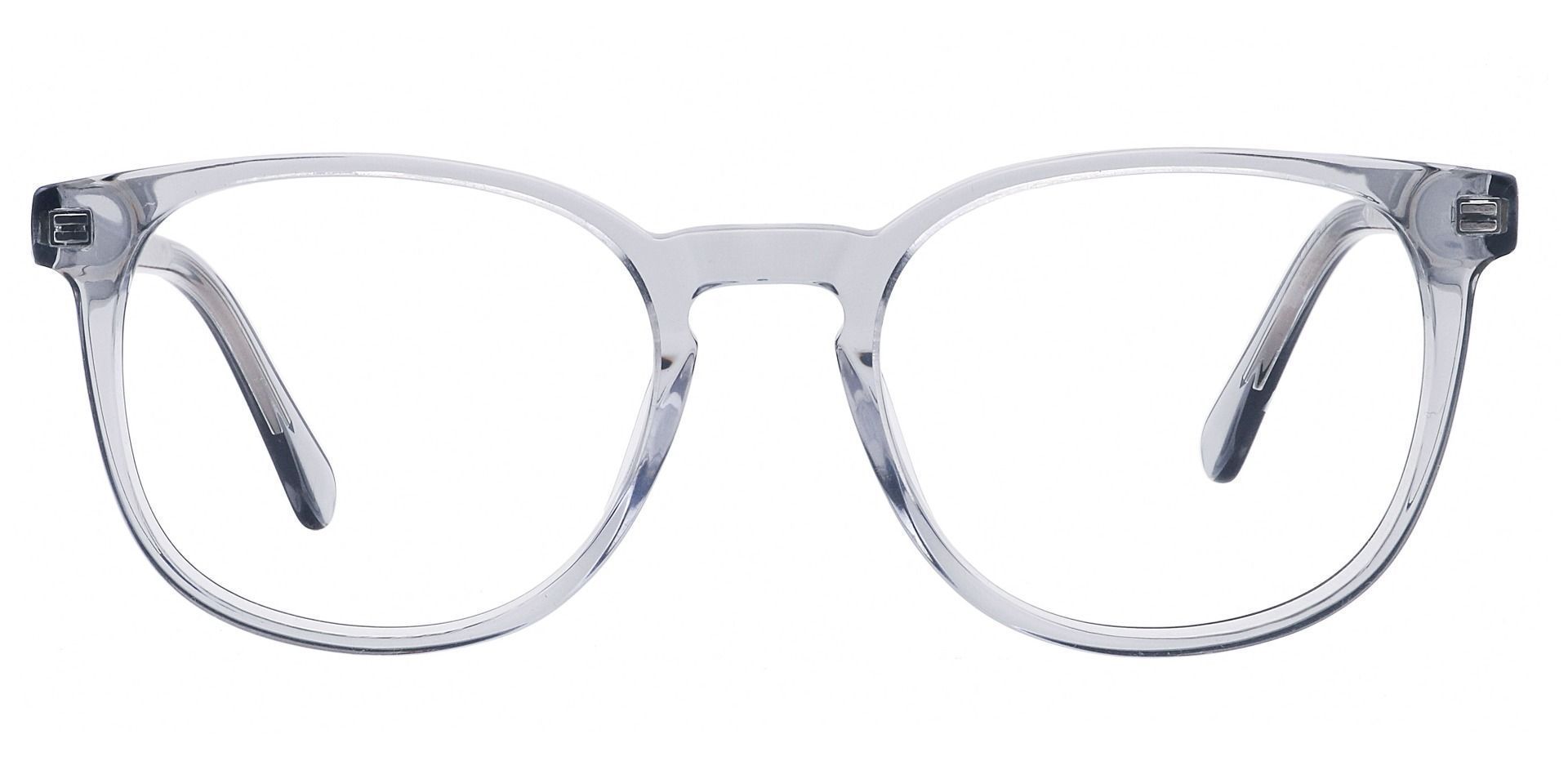Nebula Round Lined Bifocal Glasses - Gray
