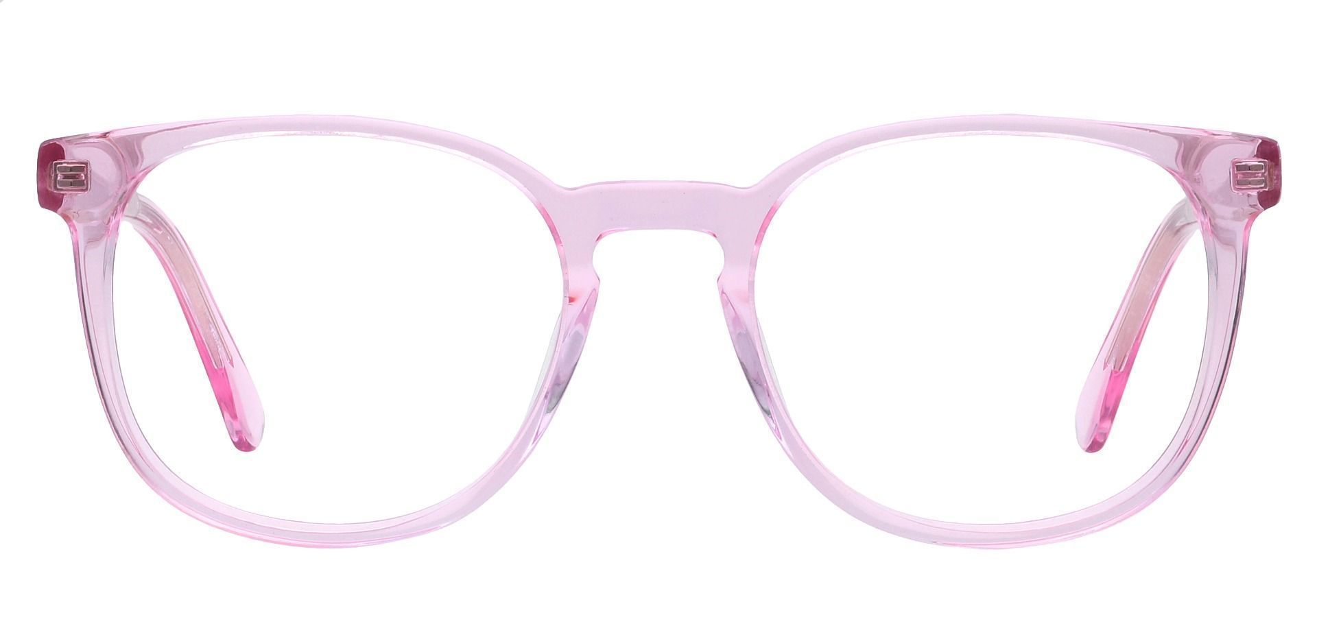 Nebula Round Non-Rx Glasses - Pink
