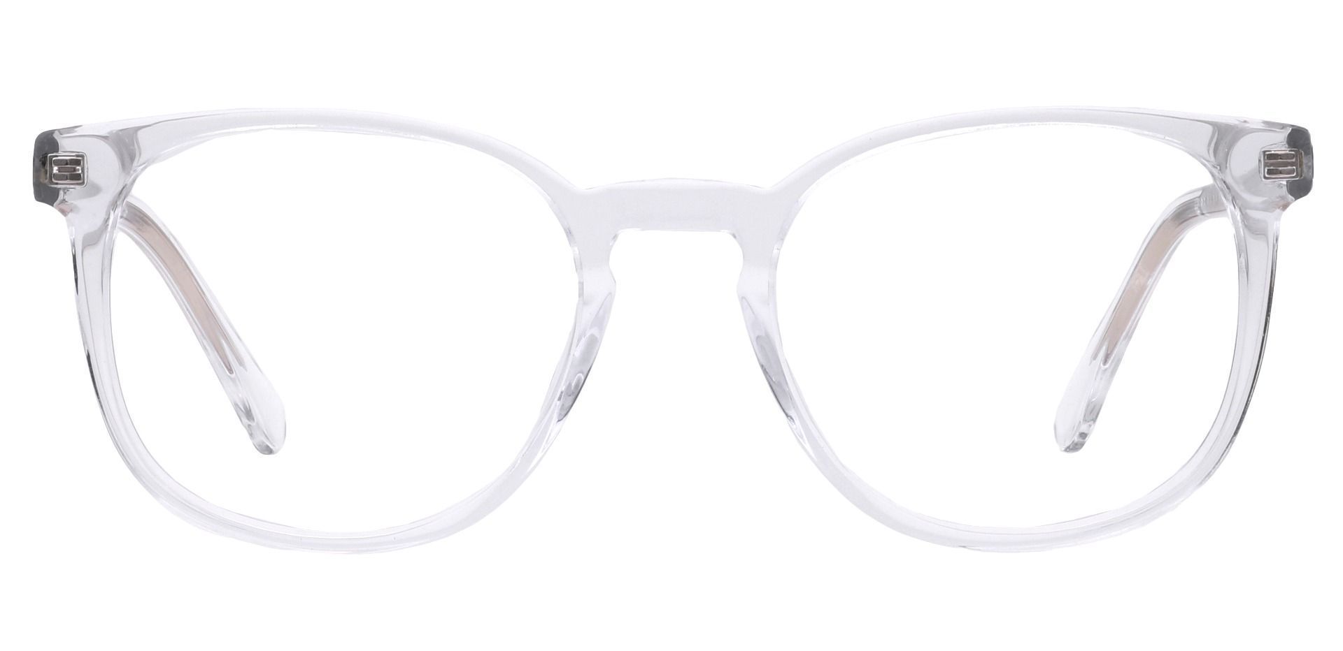 Nebula Round Non-Rx Glasses - Clear
