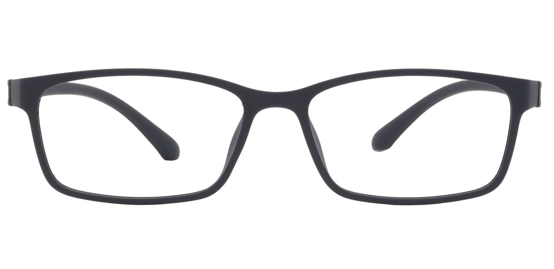Wichita Rectangle Progressive Glasses -  Matte Black   