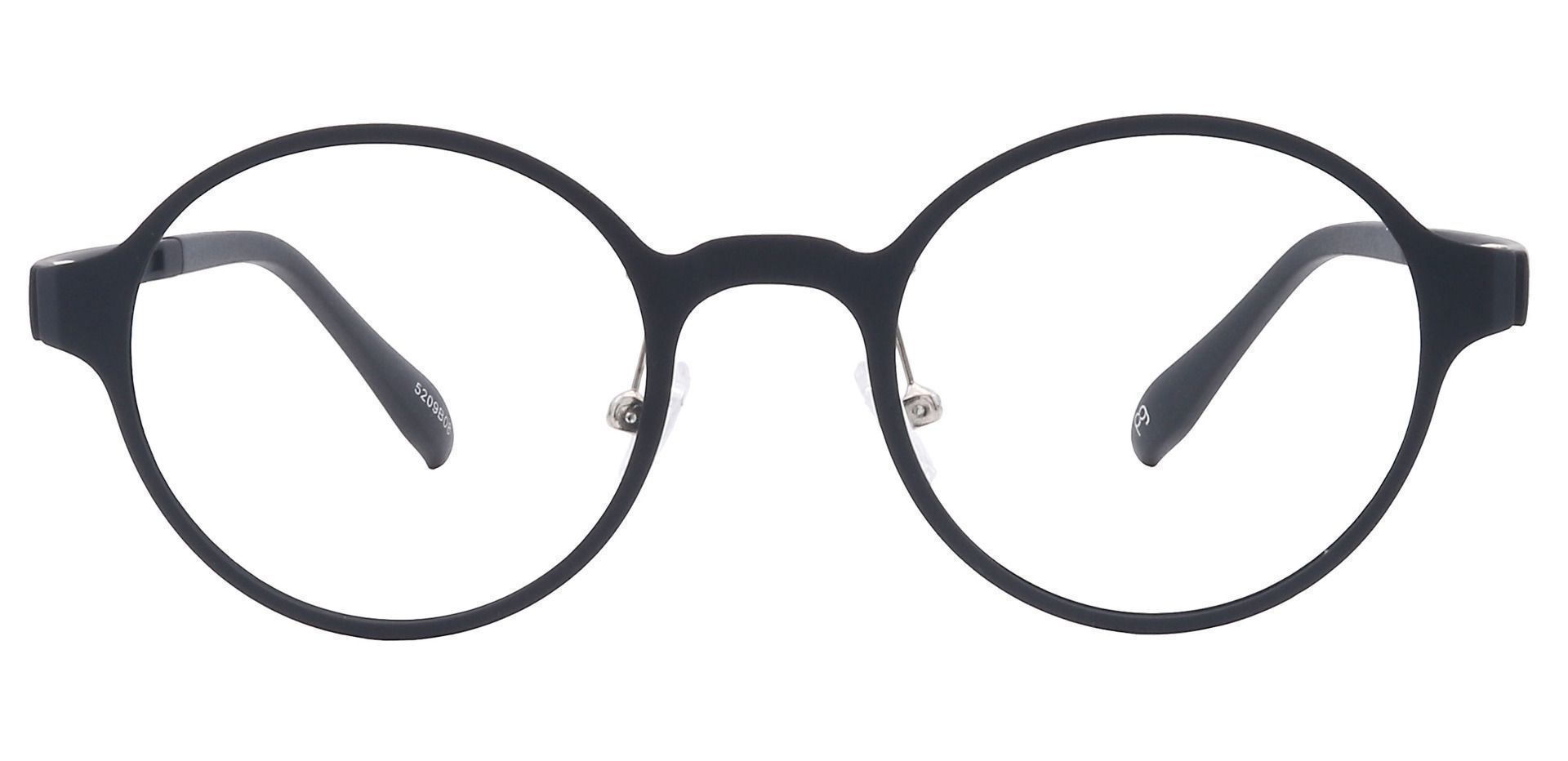 Freddie Oval Prescription Glasses - Black