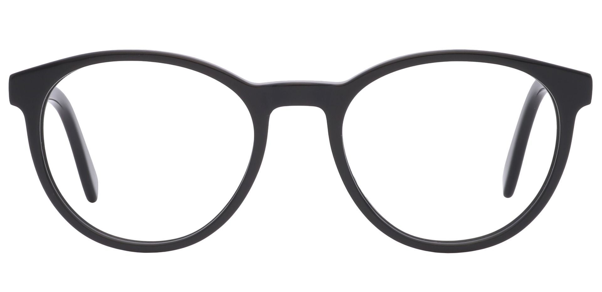 Stellar Oval Eyeglasses Frame - Black
