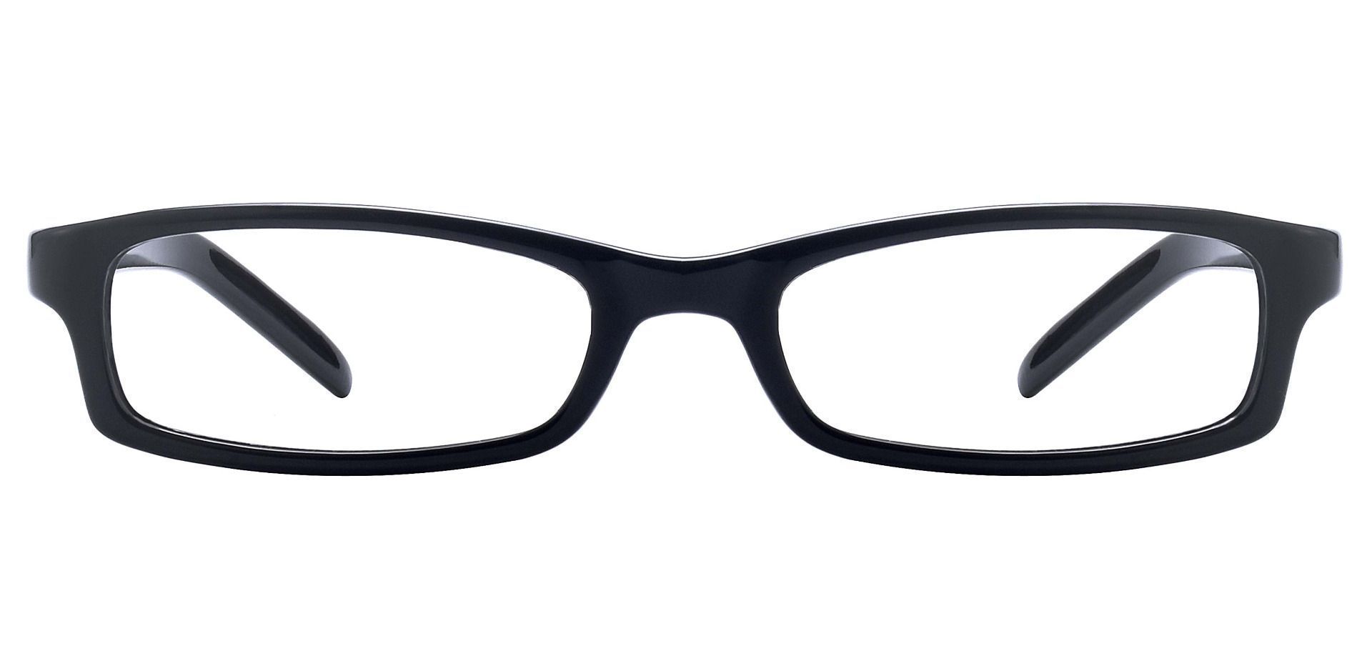 Palmer Rectangle Prescription Glasses - Black