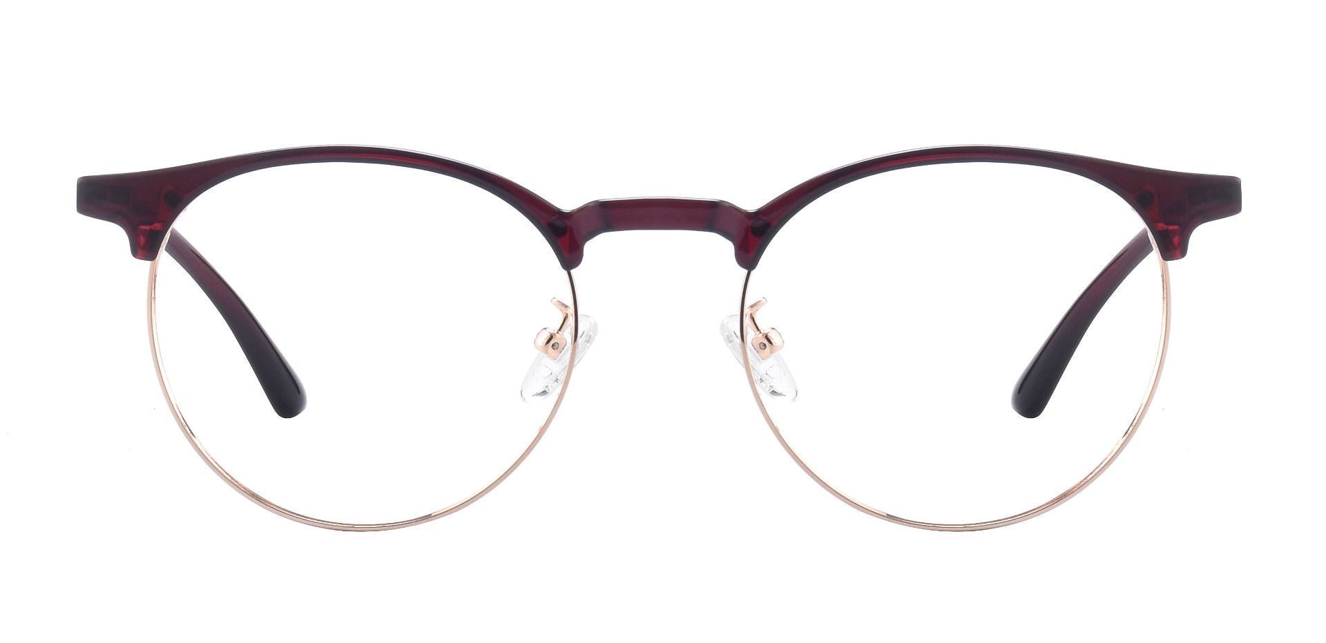 Titus Browline Prescription Glasses - Red | Women's Eyeglasses | Payne ...