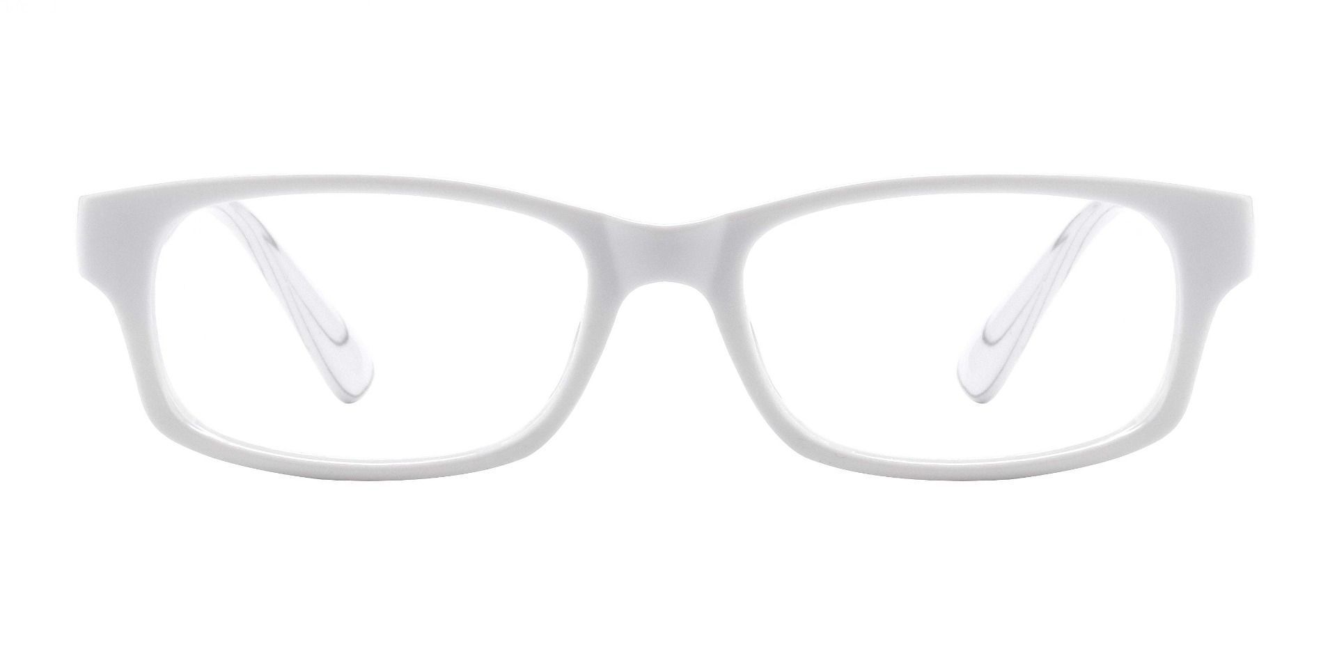 Janel Rectangle Prescription Glasses - White | Women's Eyeglasses ...