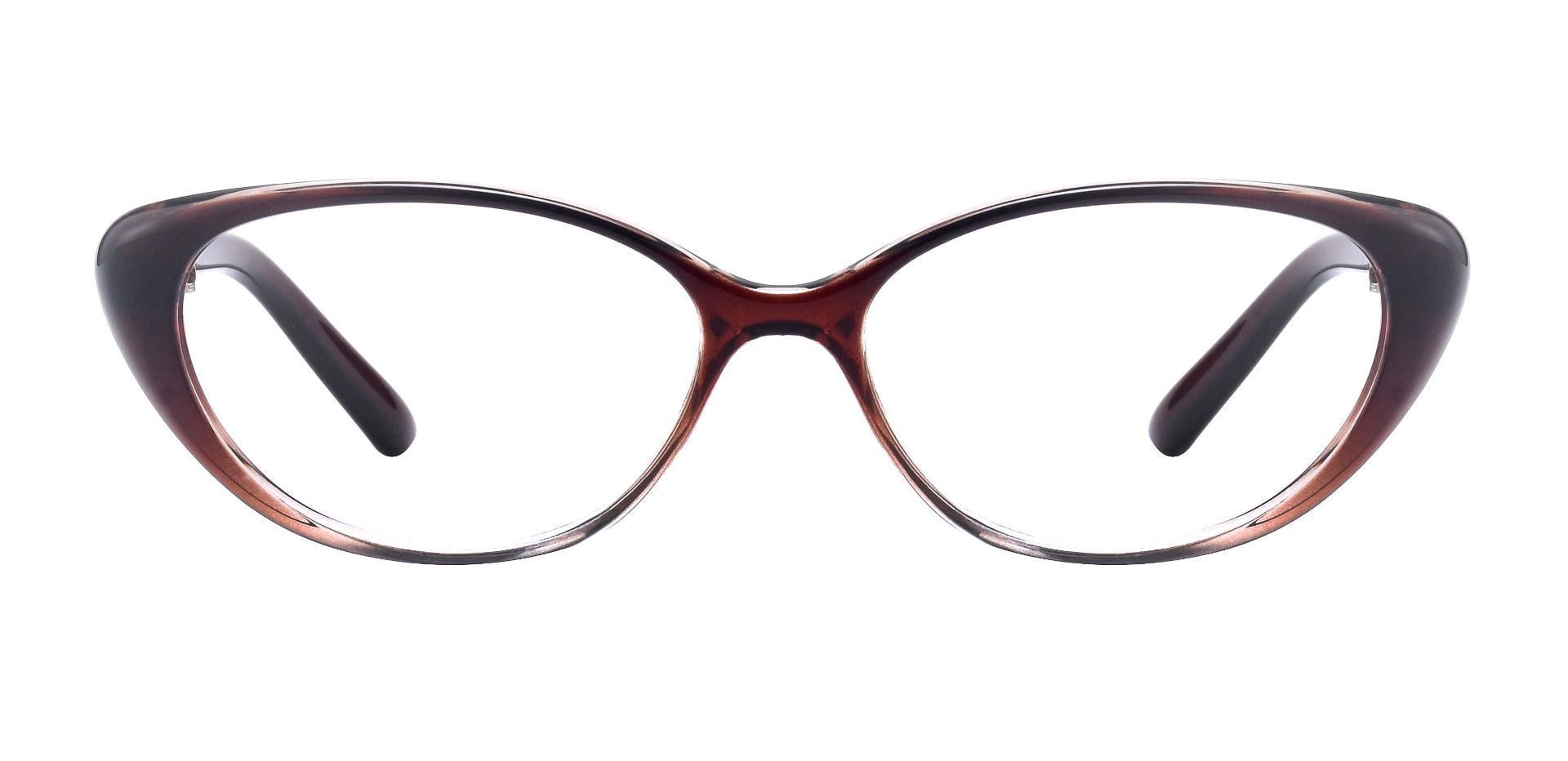 Josie Cat-Eye Prescription Glasses - Brown