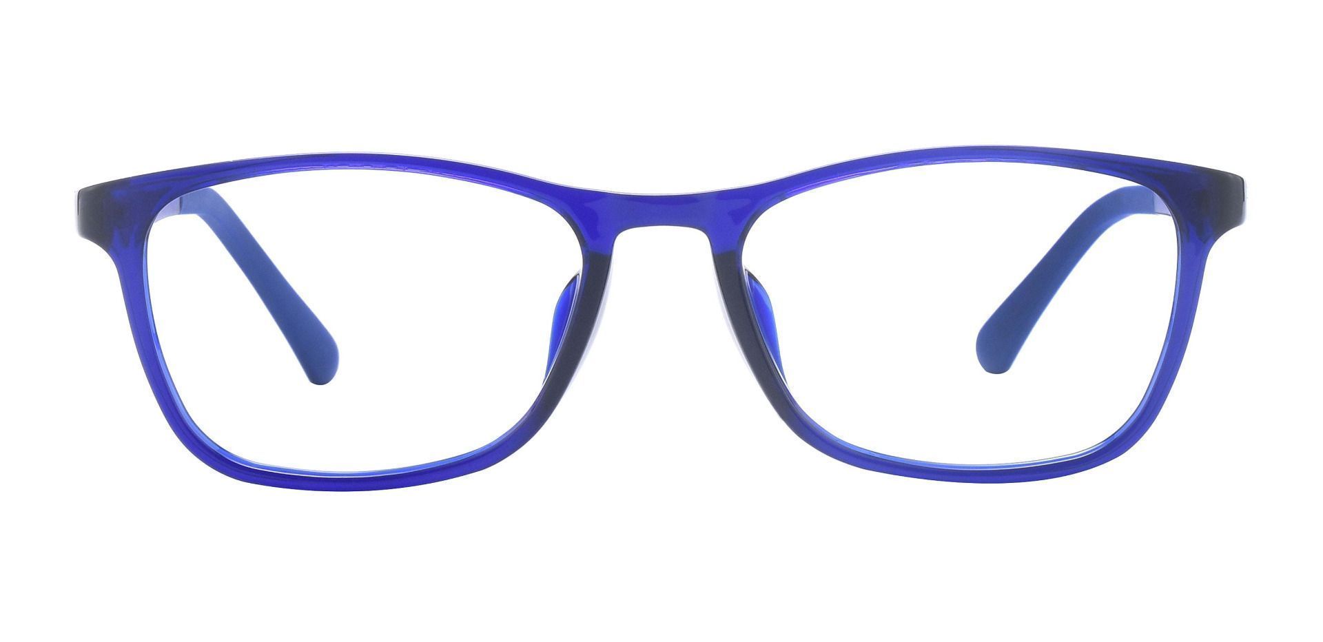 Merritt Rectangle Reading Glasses - Blue