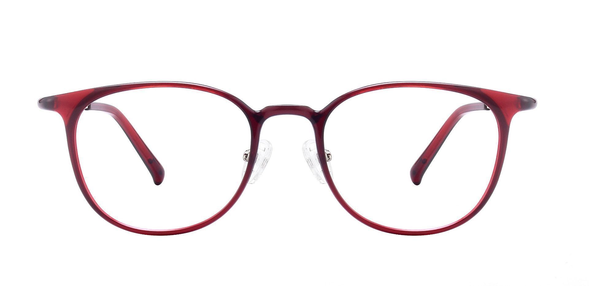 Stanton Oval Prescription Glasses - Red | Women's Eyeglasses | Payne ...