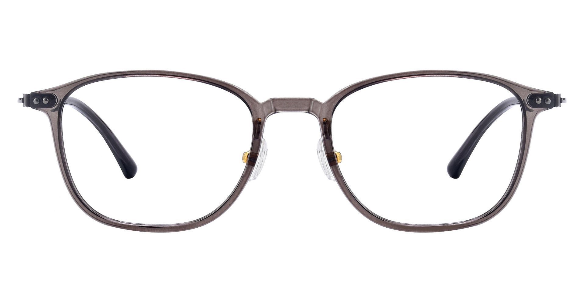 London Oval Eyeglasses Frame - Gray
