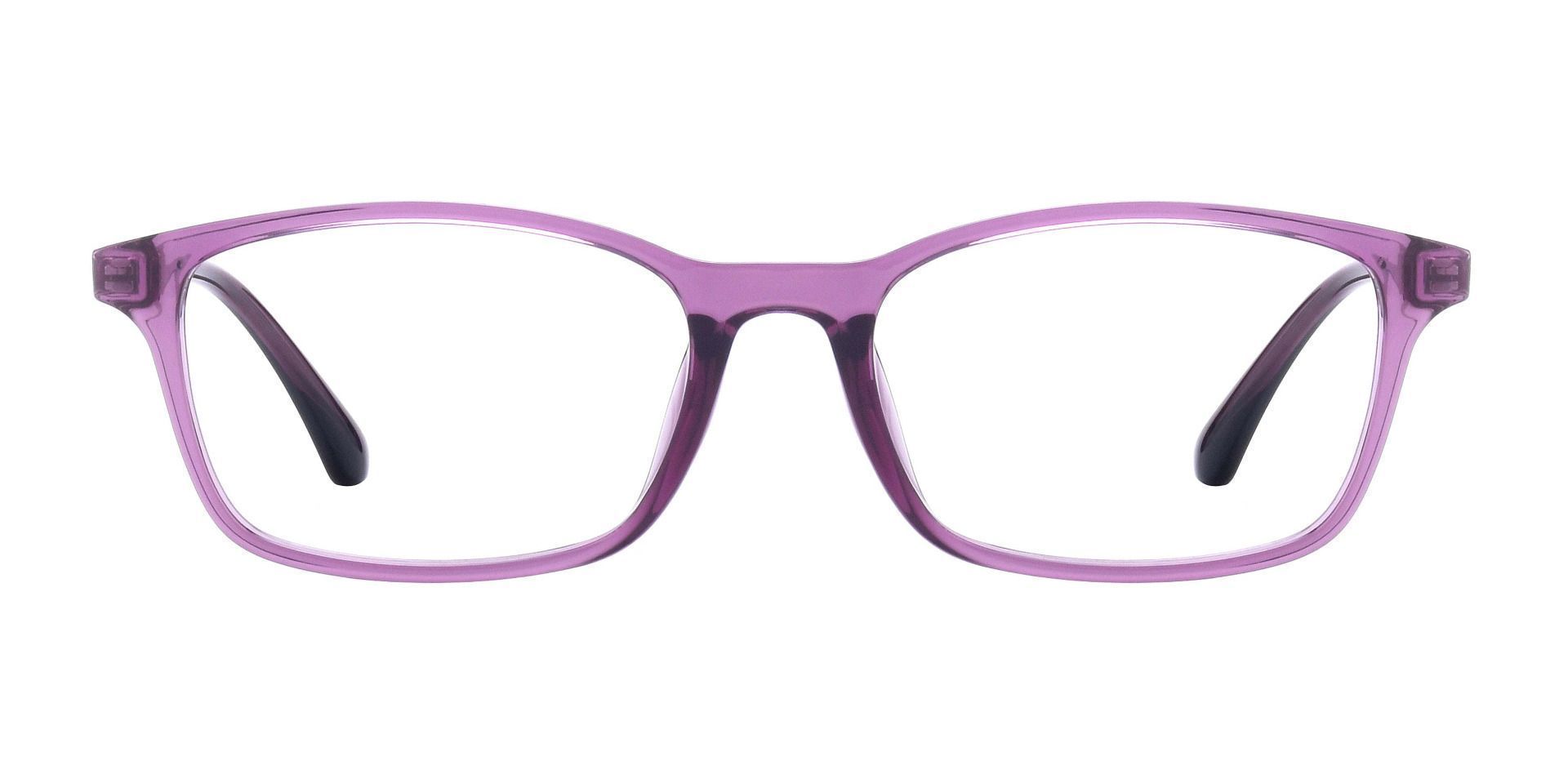 Mira Rectangle Eyeglasses Frame - Purple