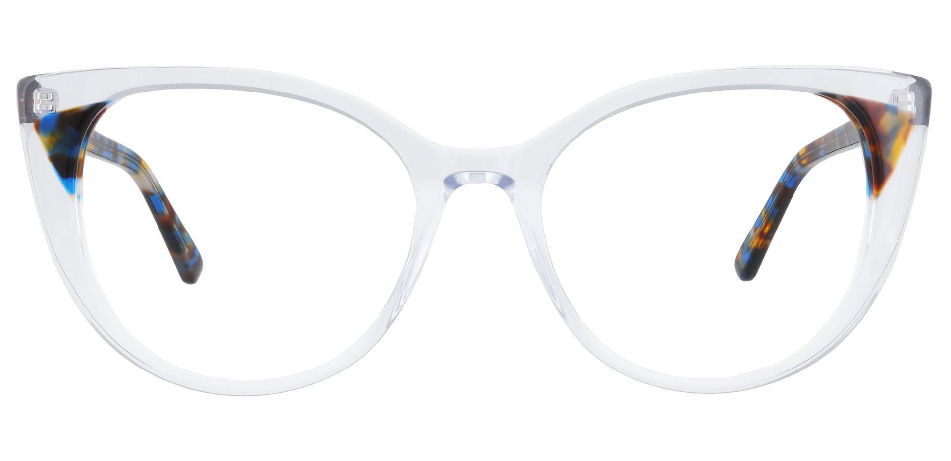 Juniper Oversized Cat Eye Prescription Glasses Clear Womens 
