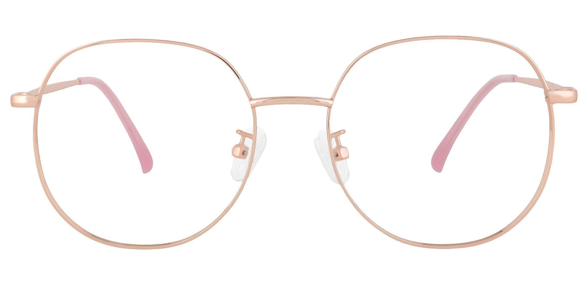 Holden Oval Prescription Glasses - Rose Gold | Women's Eyeglasses ...