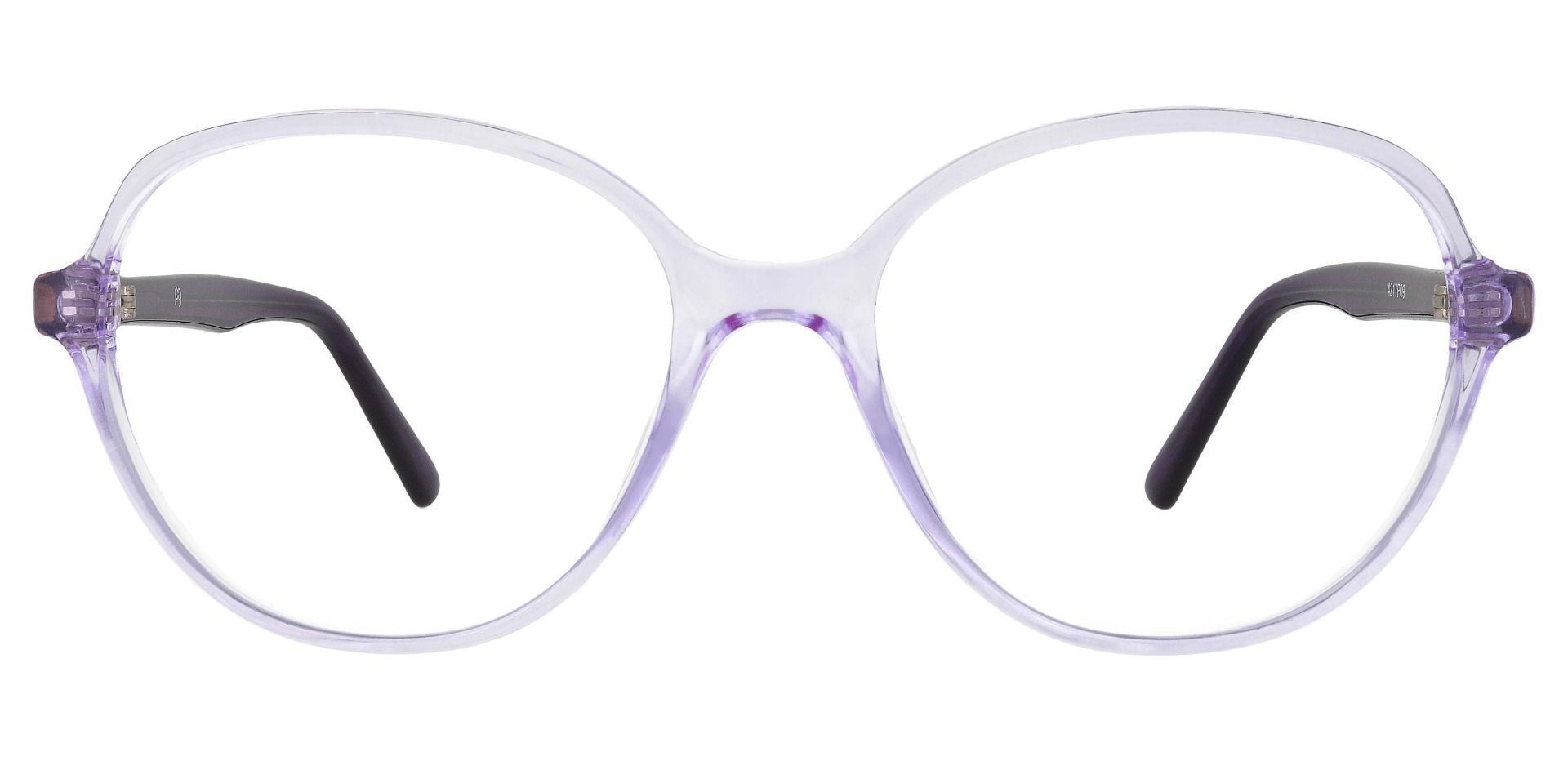Luella Oval Prescription Glasses - Purple