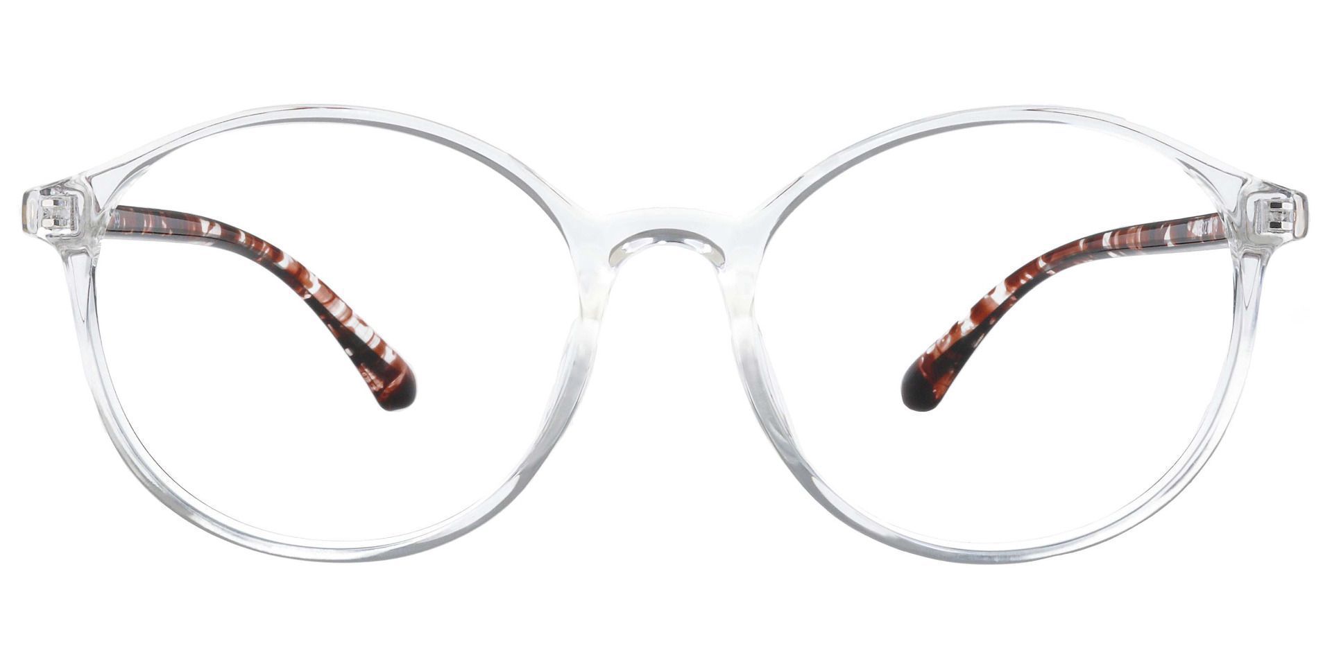 Zemi Round Prescription Glasses - Clear