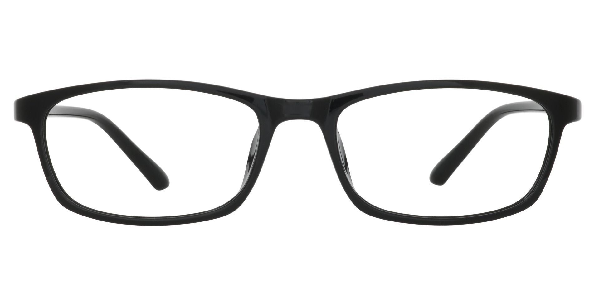 Trinity Rectangle Prescription Glasses - Black