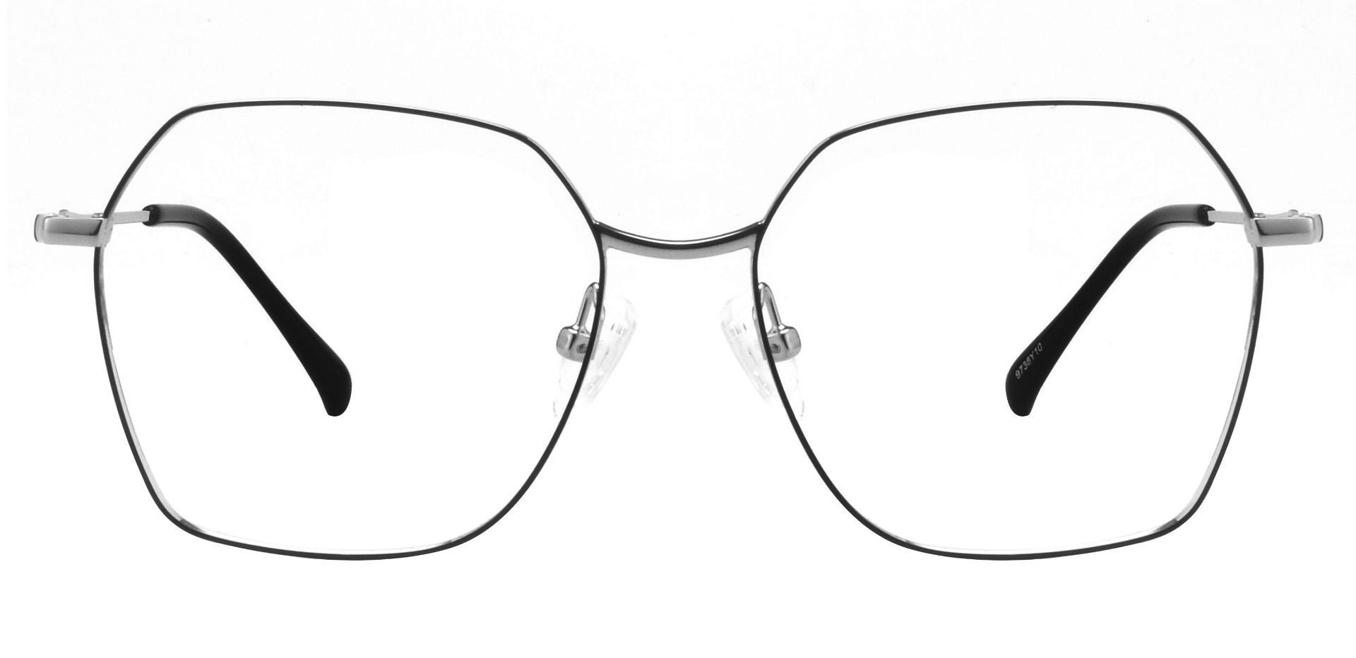 Ahmad Geometric Prescription Glasses Gold Women's Eyeglasses