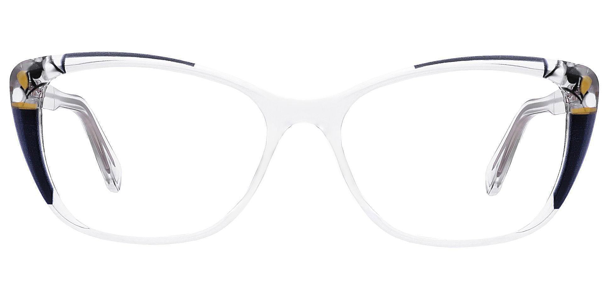 Marina Cat Eye Progressive Glasses - Black