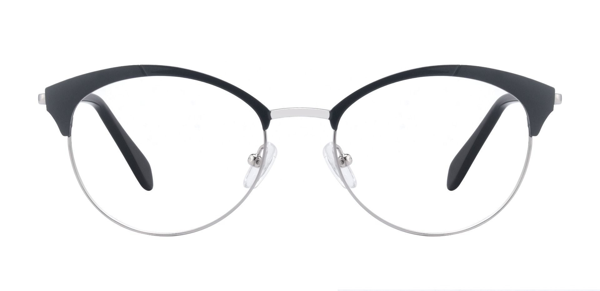 Mia Browline Eyeglasses Frame Black Women's Eyeglasses Payne Glasses