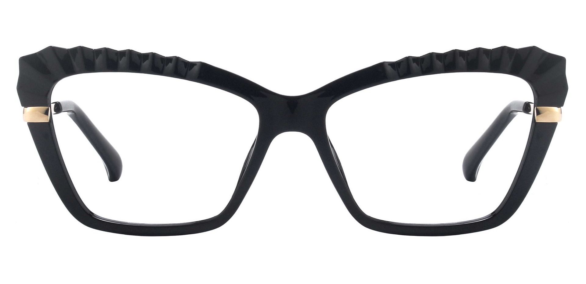 Caldwell Cat Eye Prescription Glasses - Black | Women's Eyeglasses ...