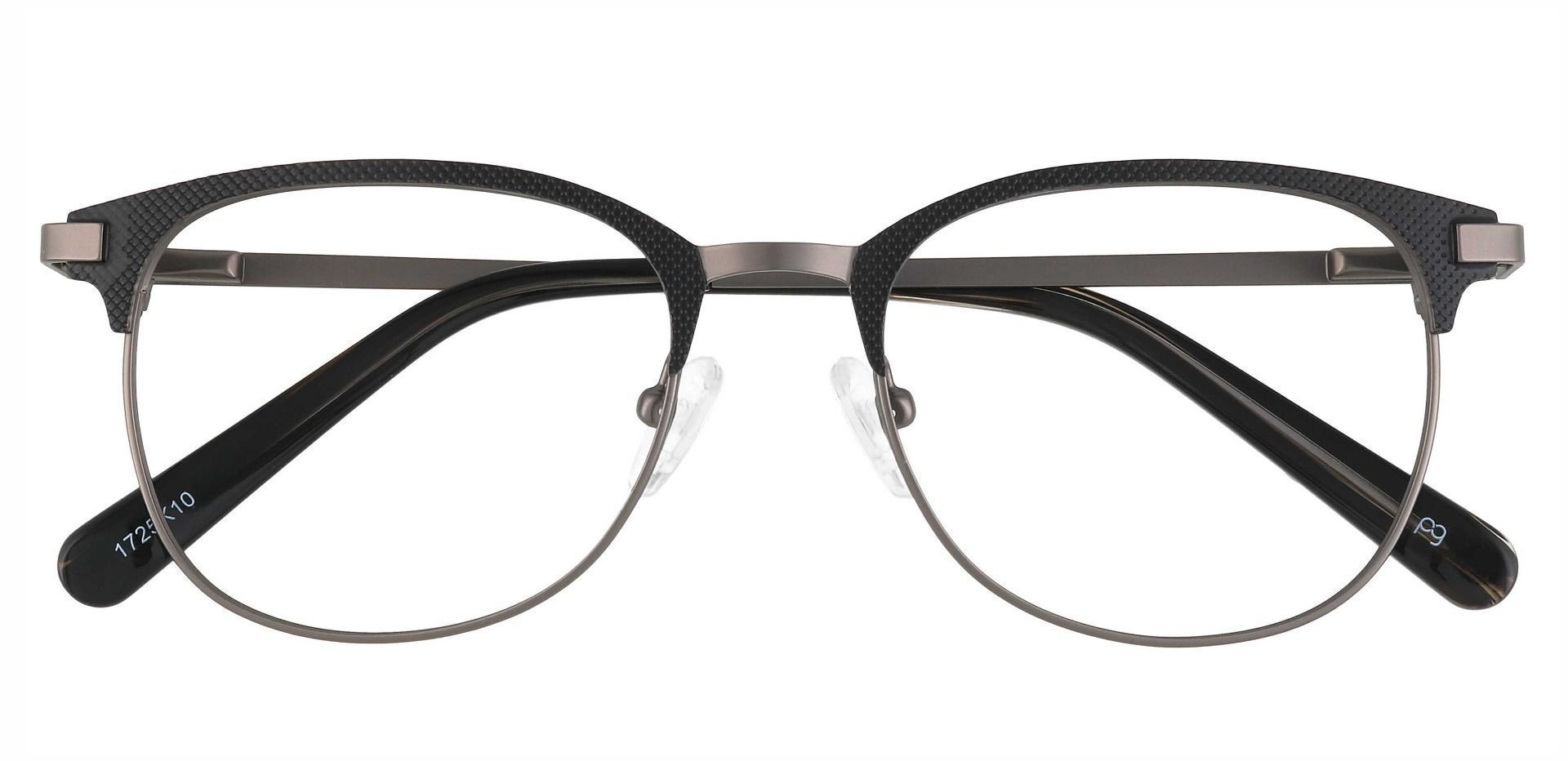 Roscoe Oval Lined Bifocal Glasses - Black