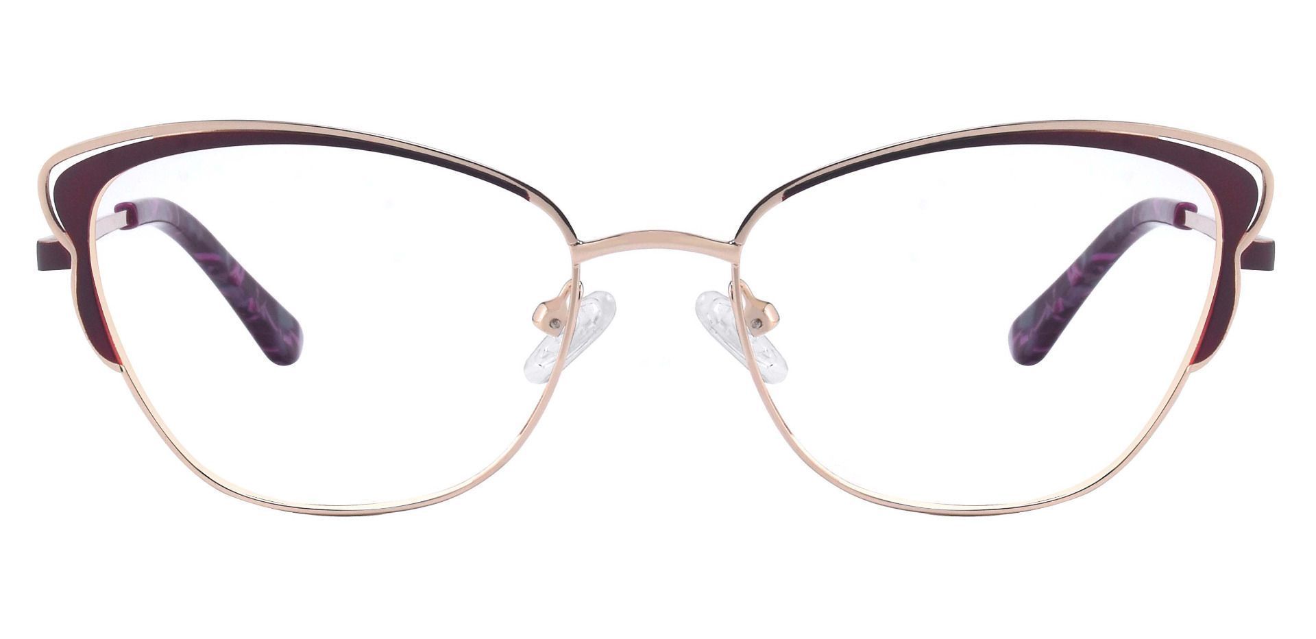 Dickinson Cat Eye Prescription Glasses - Red | Women's Eyeglasses ...