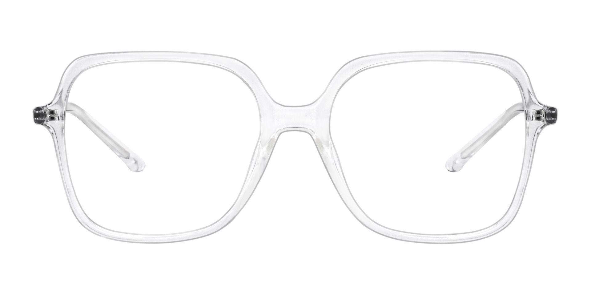 Yassine Geometric Prescription Glasses - Clear | Women's Eyeglasses | Payne  Glasses