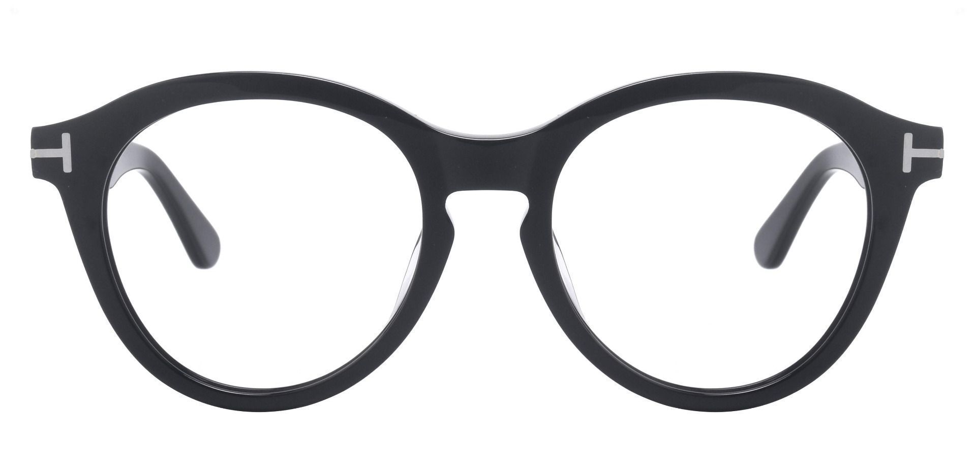 Hayden Round Prescription Glasses - Black | Women's Eyeglasses | Payne ...