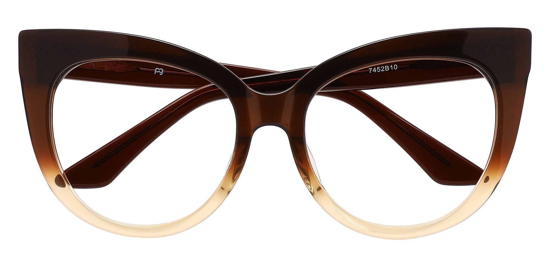 Sedalia Cat Eye Prescription Glasses Brown Womens Eyeglasses 