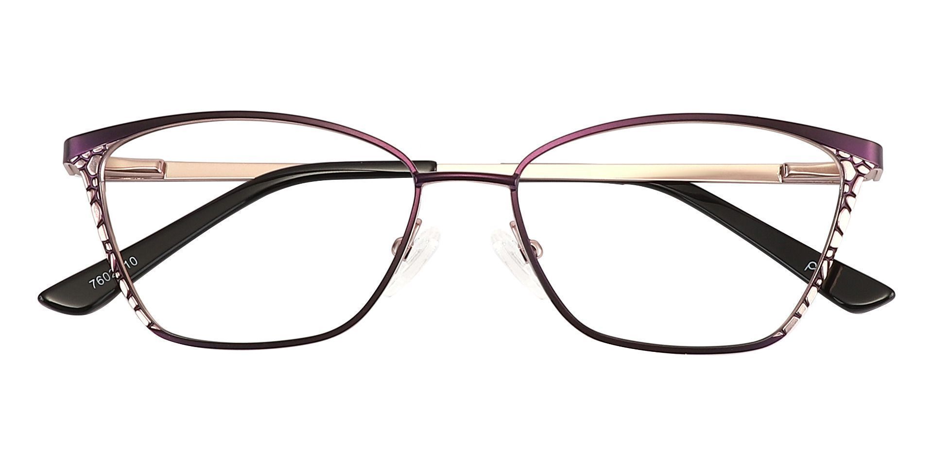 Solange Cat Eye Prescription Glasses - Purple