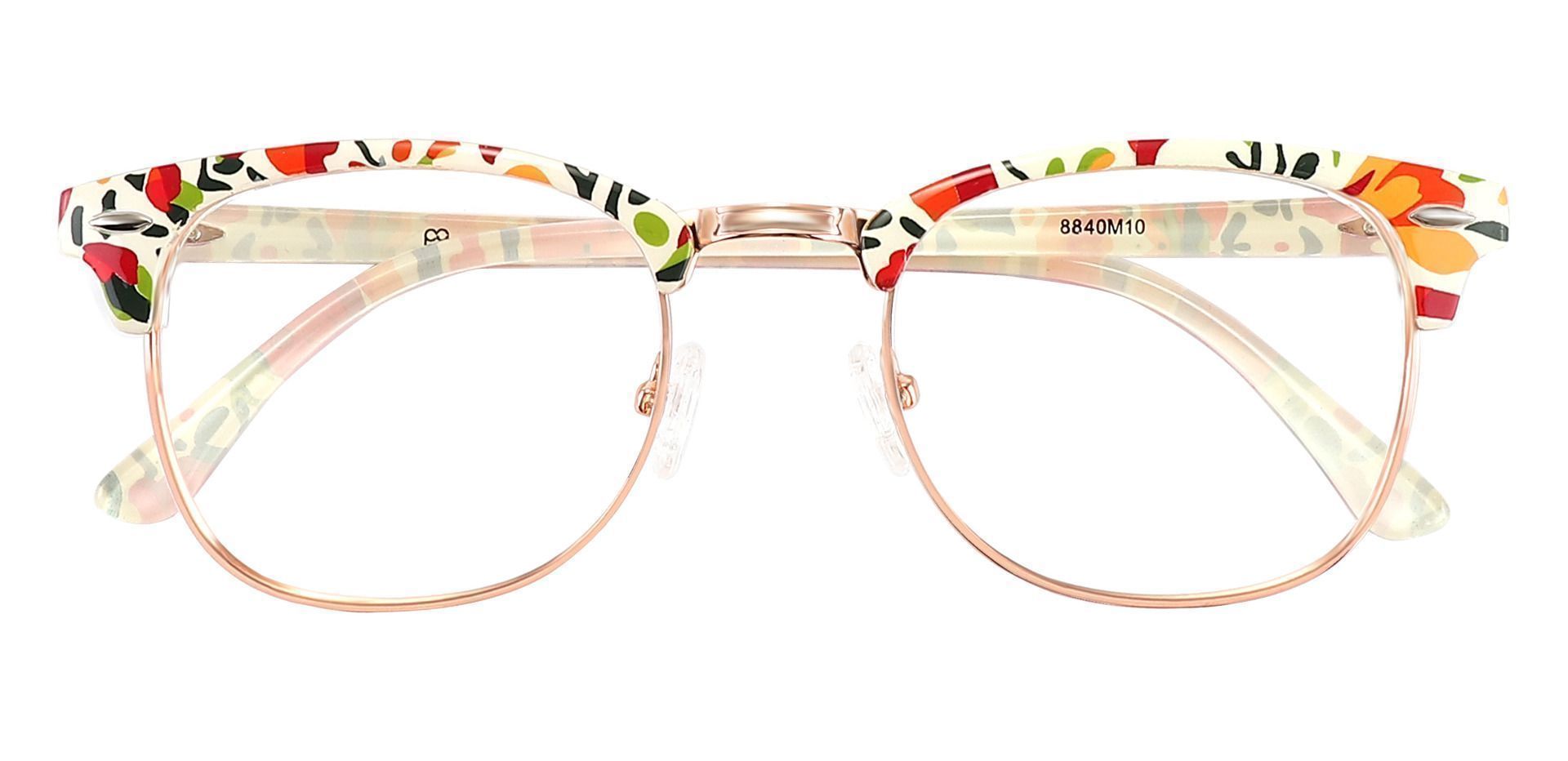 Hartley Browline Prescription Glasses - Multi Color
