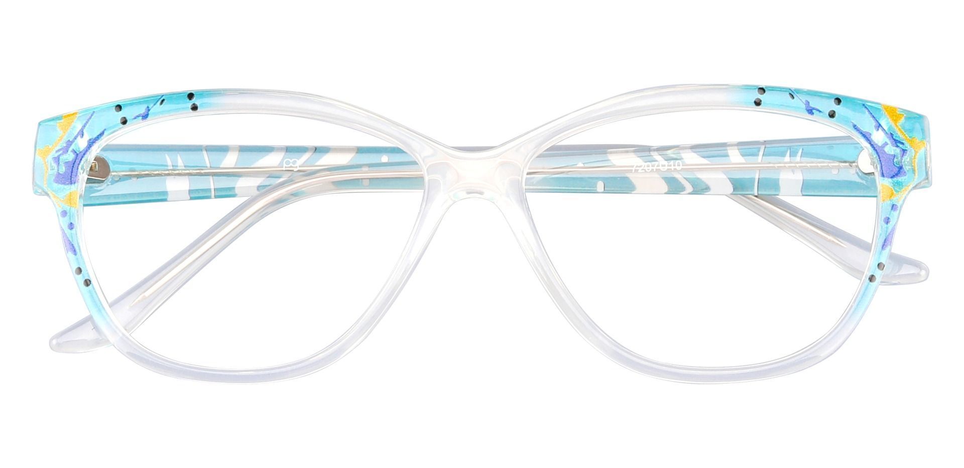 Borden Cat Eye Prescription Glasses - Blue