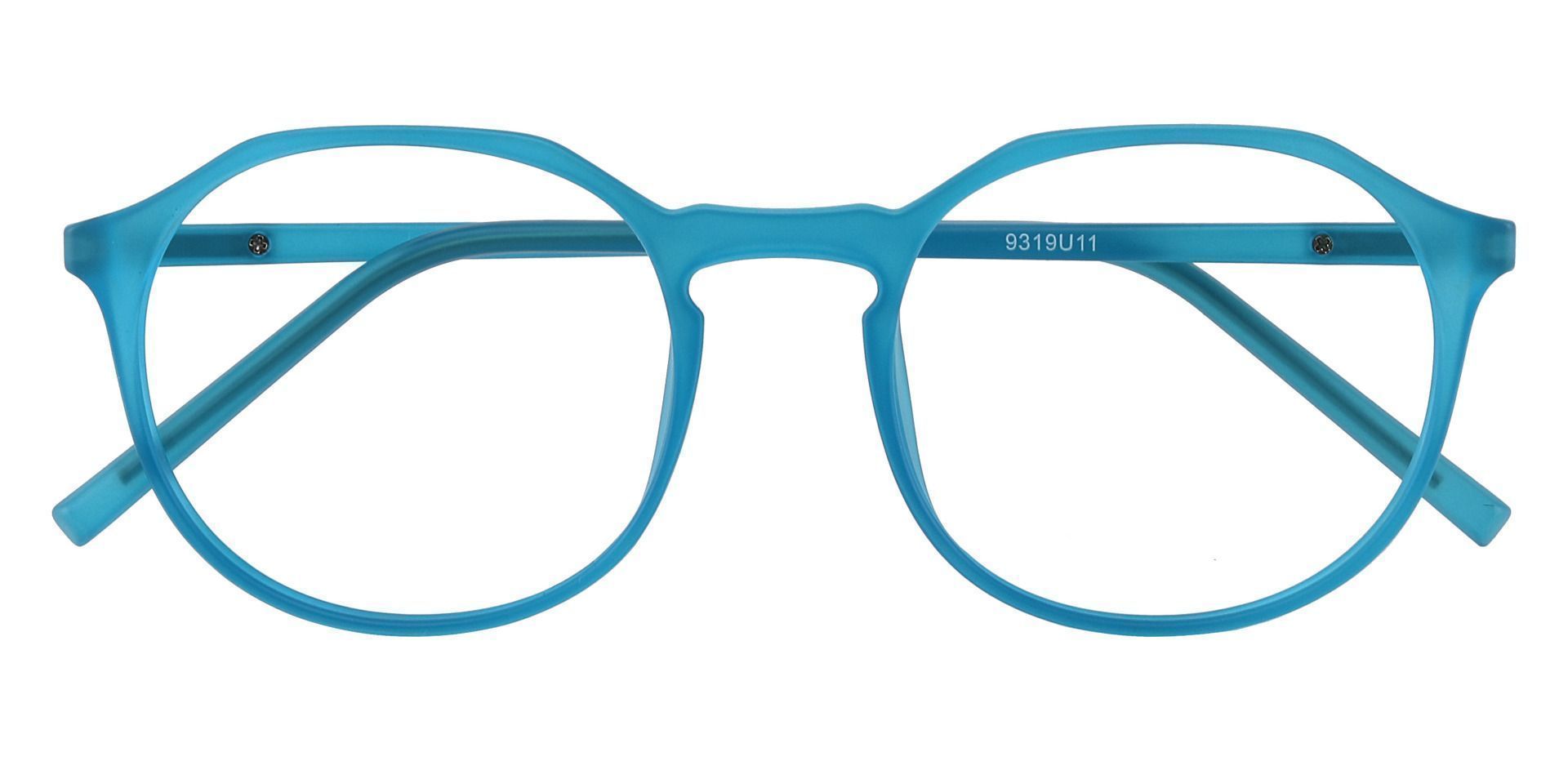 Belvidere Geometric Prescription Glasses - Blue