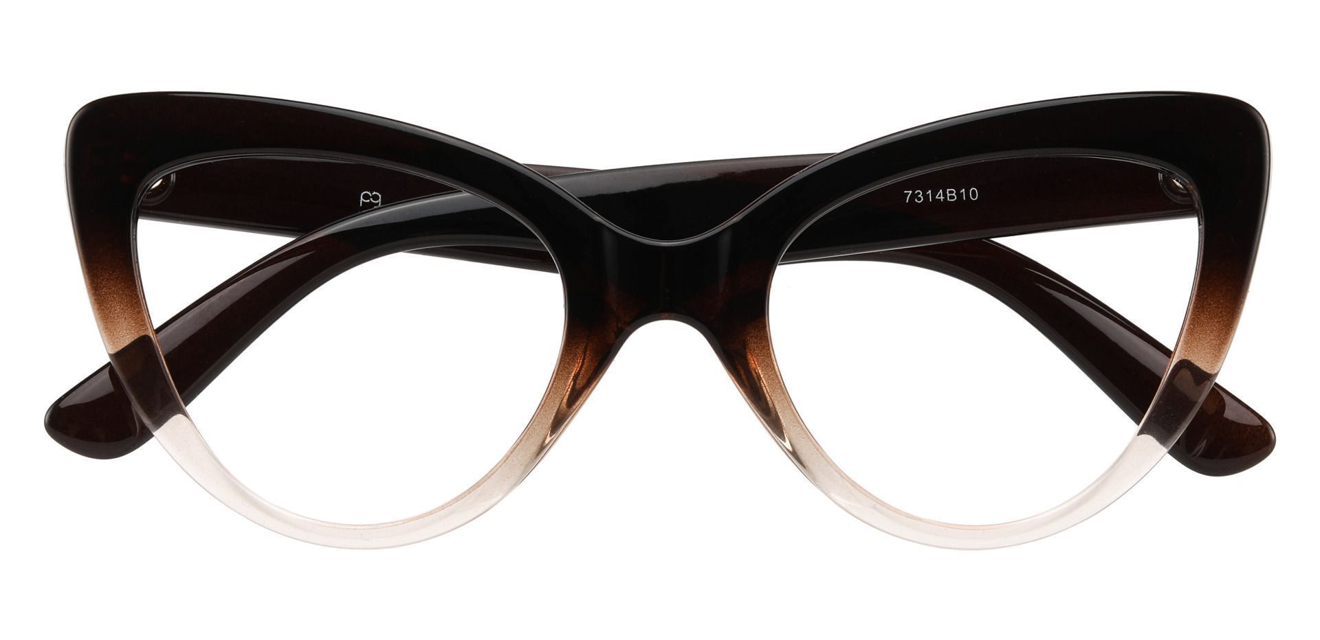 Melinda Cat Eye Prescription Glasses Brown Womens Eyeglasses Payne Glasses 