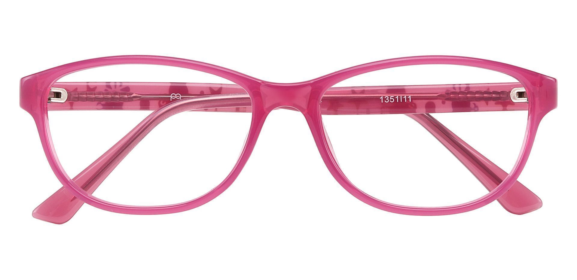 Patsy Oval Prescription Glasses - Pink