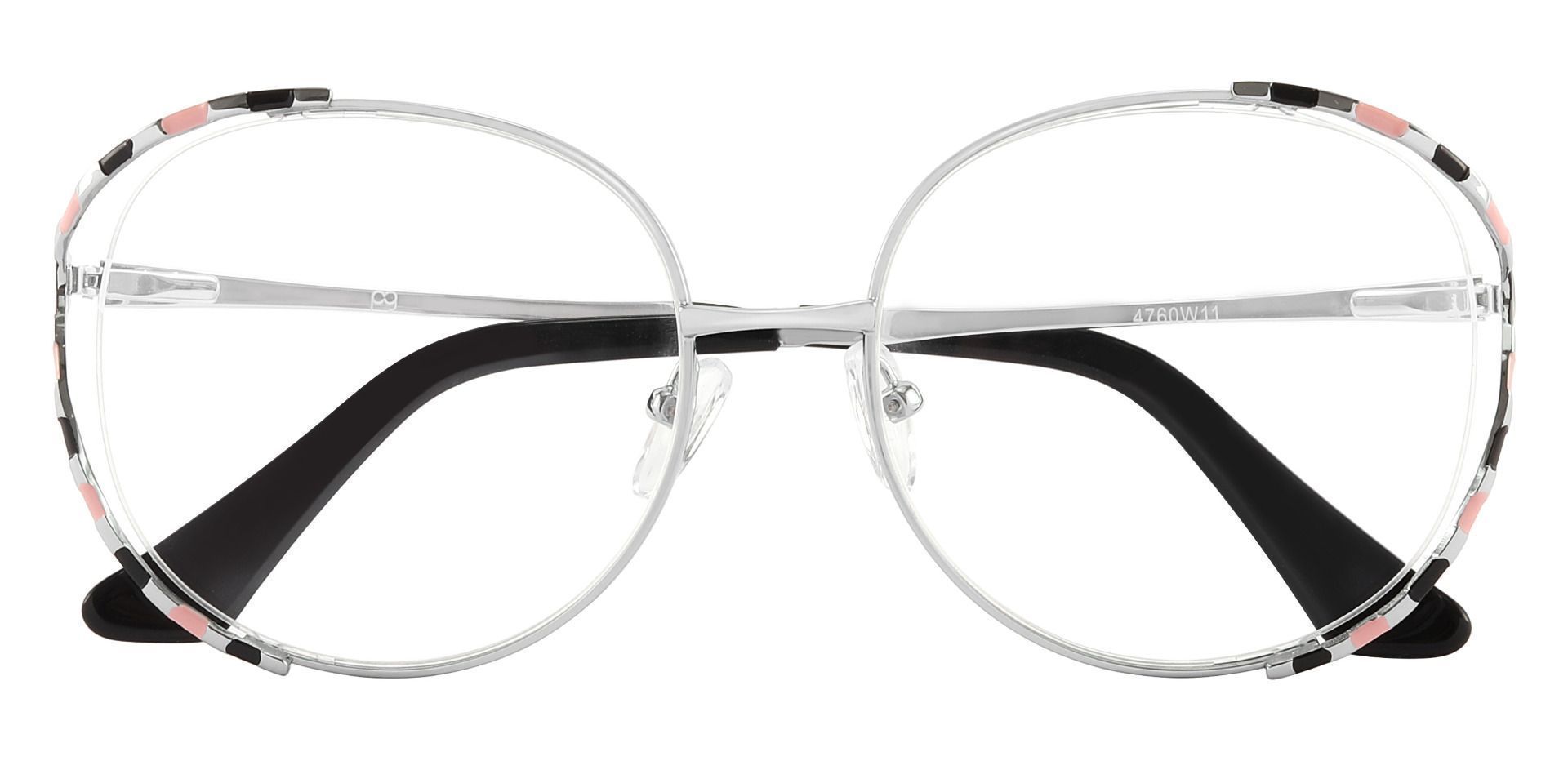 Optical: Oval Eyeglasses, metal — Fashion