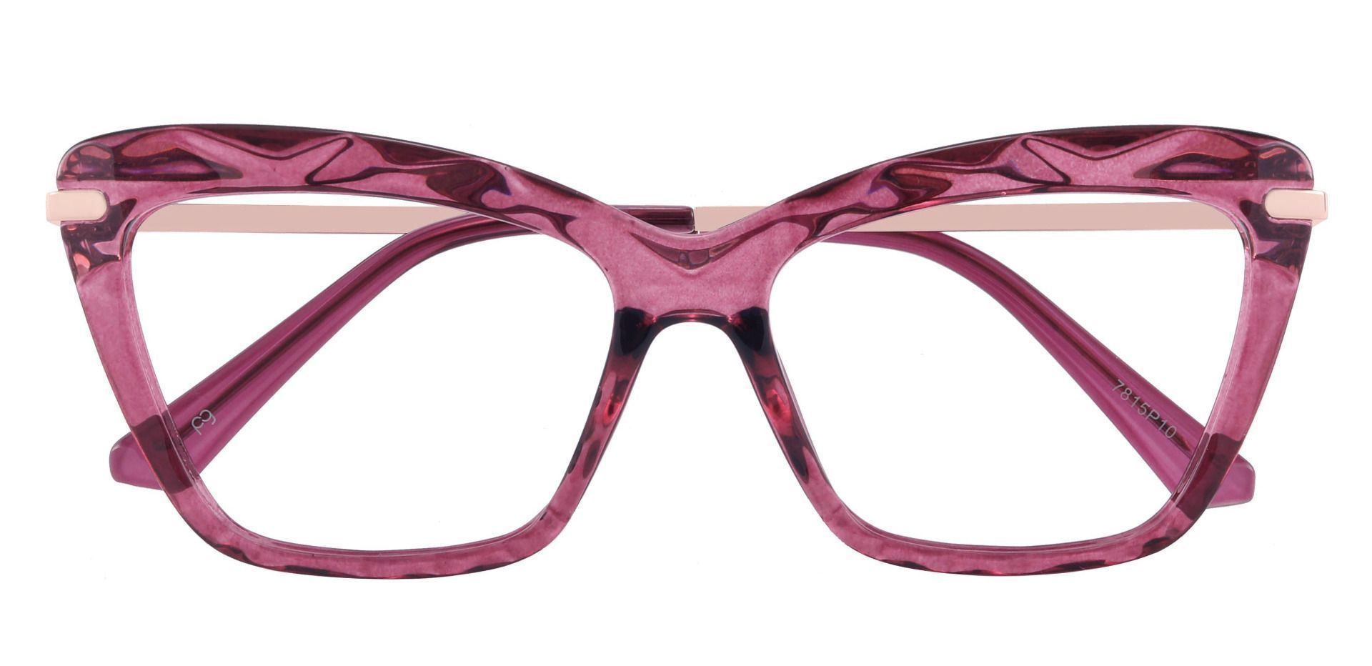 Rochelle Cat Eye Eyeglasses Frame - Purple