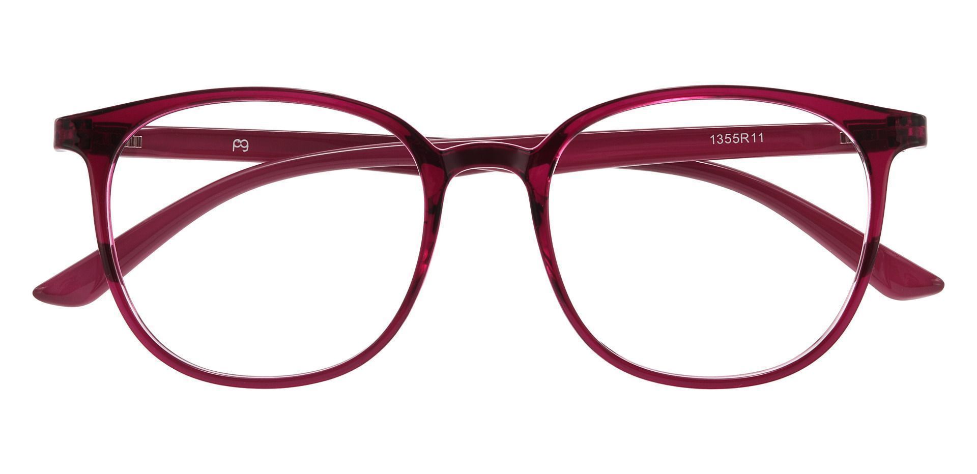 Kelso Square Reading Glasses - Red