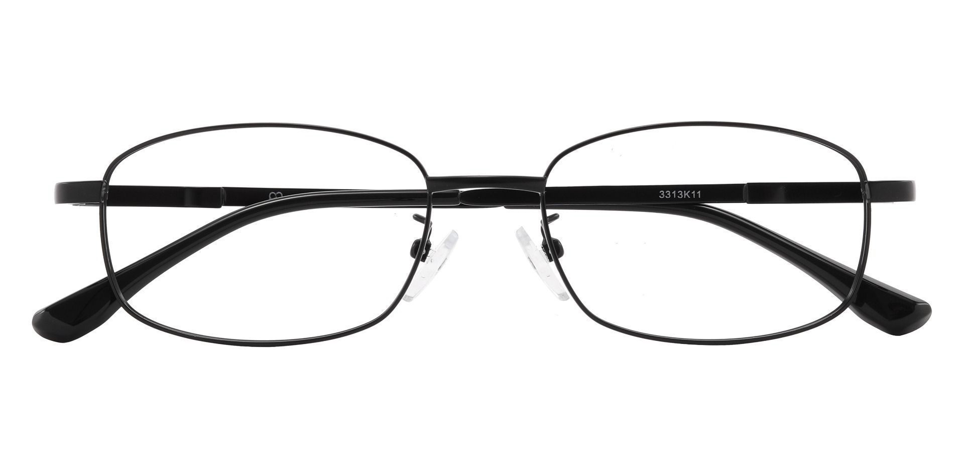 Barrett Rectangle Prescription Glasses - Black