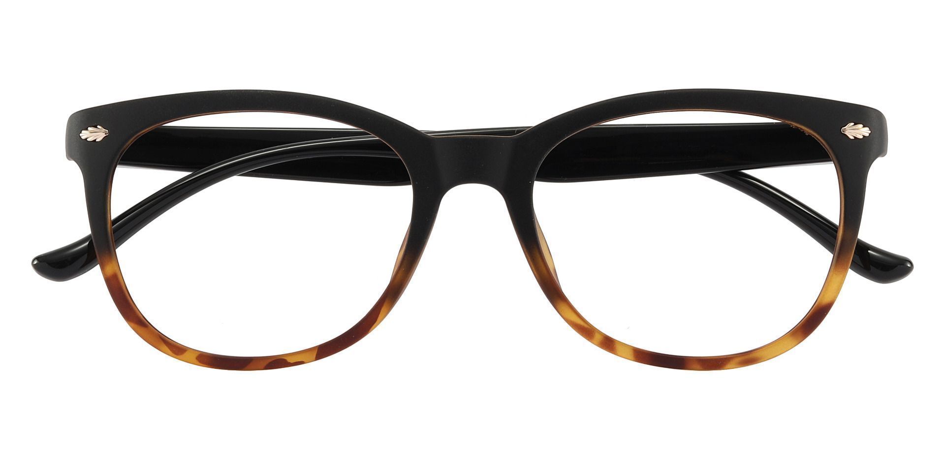 Pavilion Square Eyeglasses Frame - Black