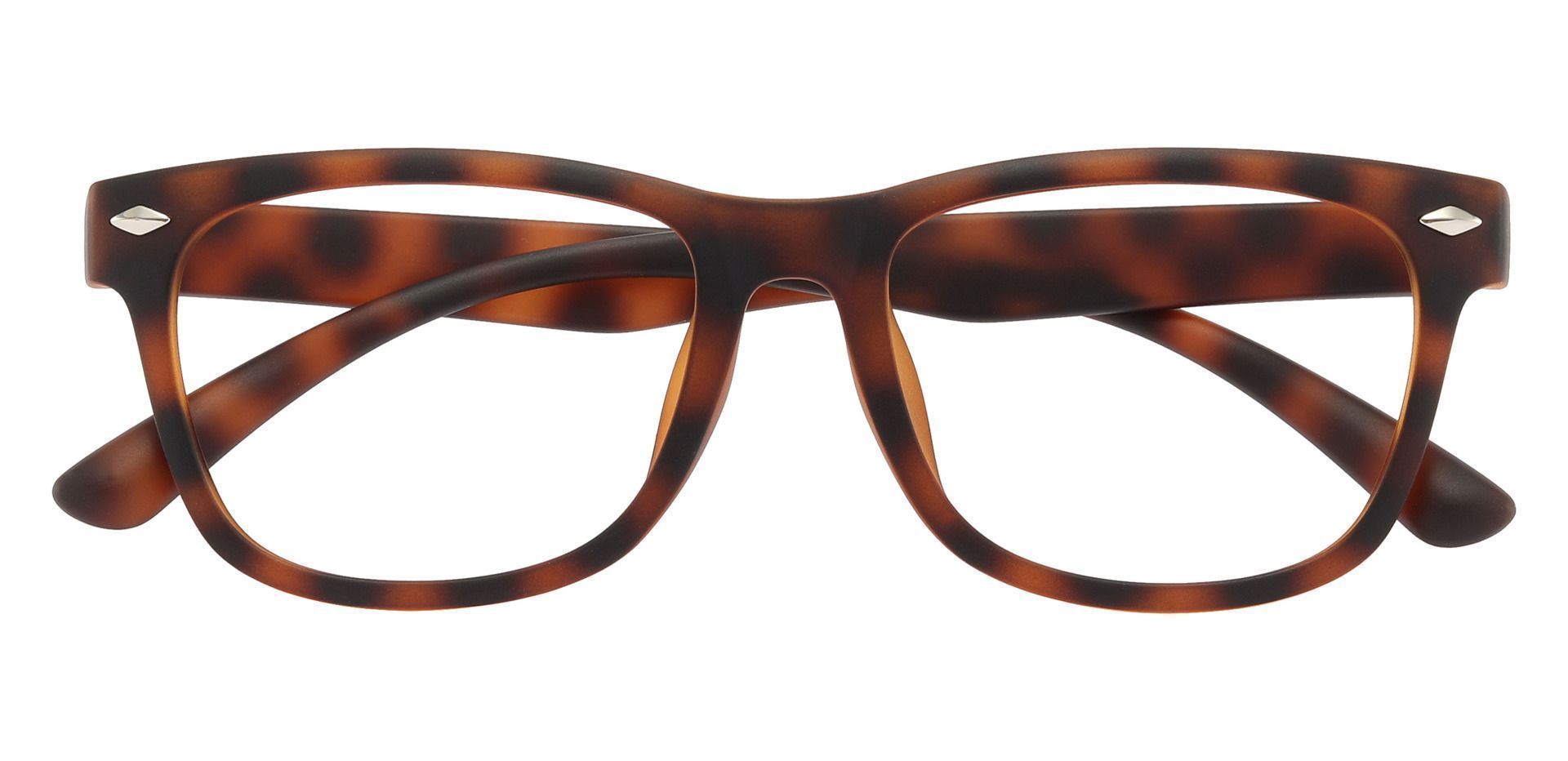 Shaler Square Eyeglasses Frame - Tortoise