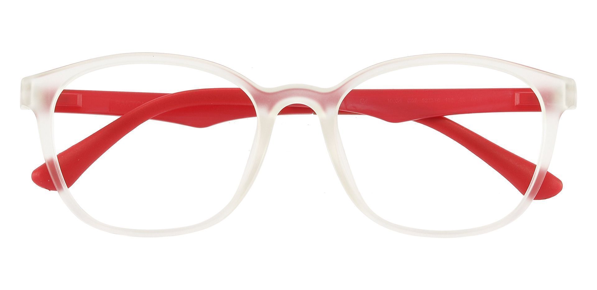 Ursula Oval Prescription Glasses - Matte Clear