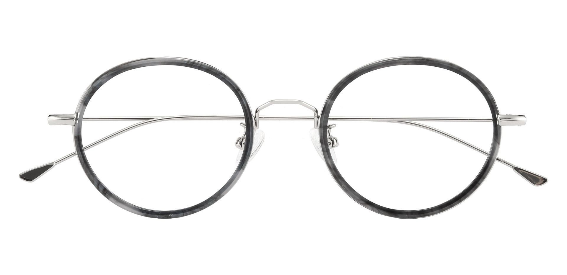 Malverne Oval Prescription Glasses - Gray