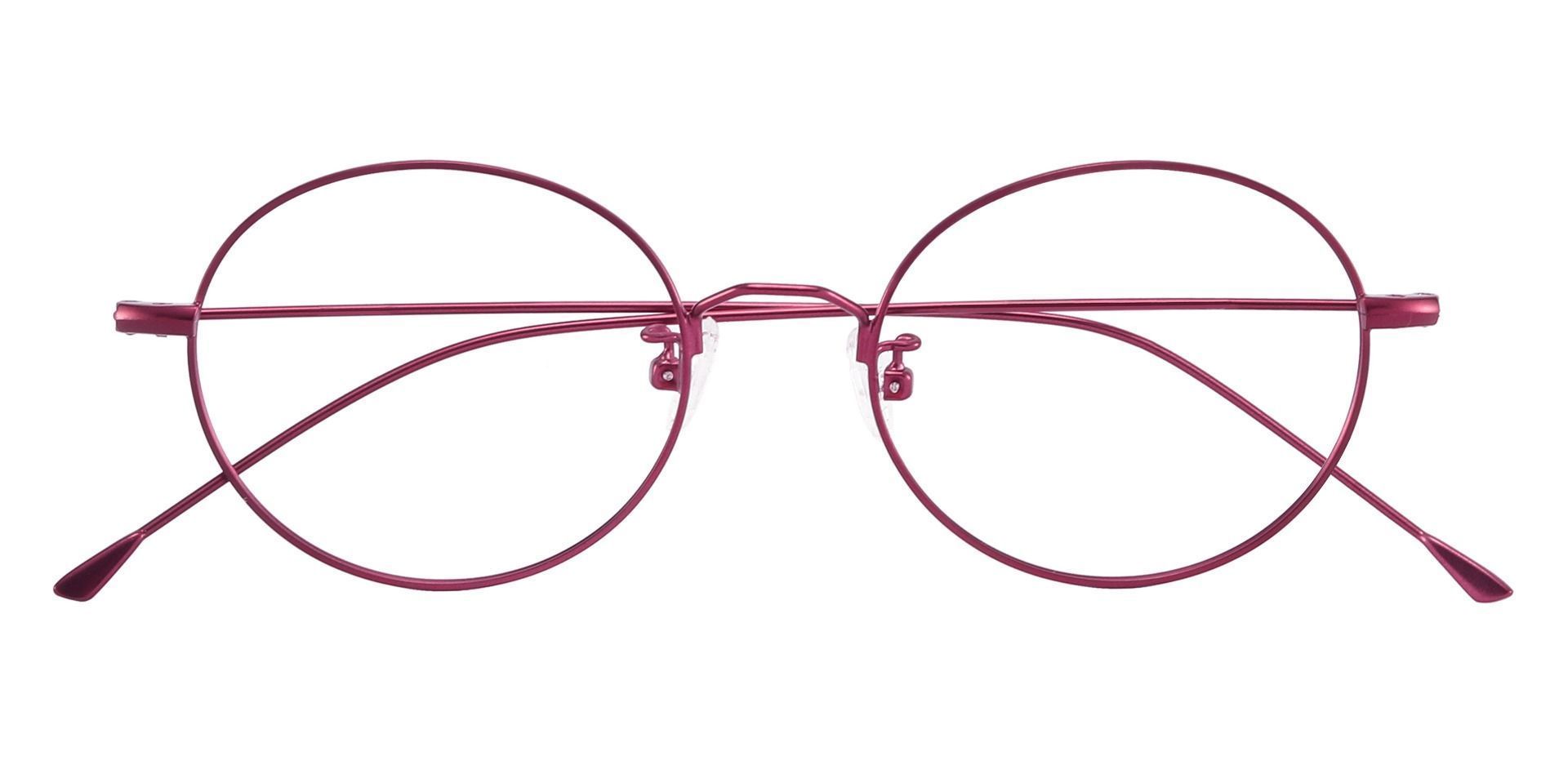 Arden Round Prescription Glasses - Purple
