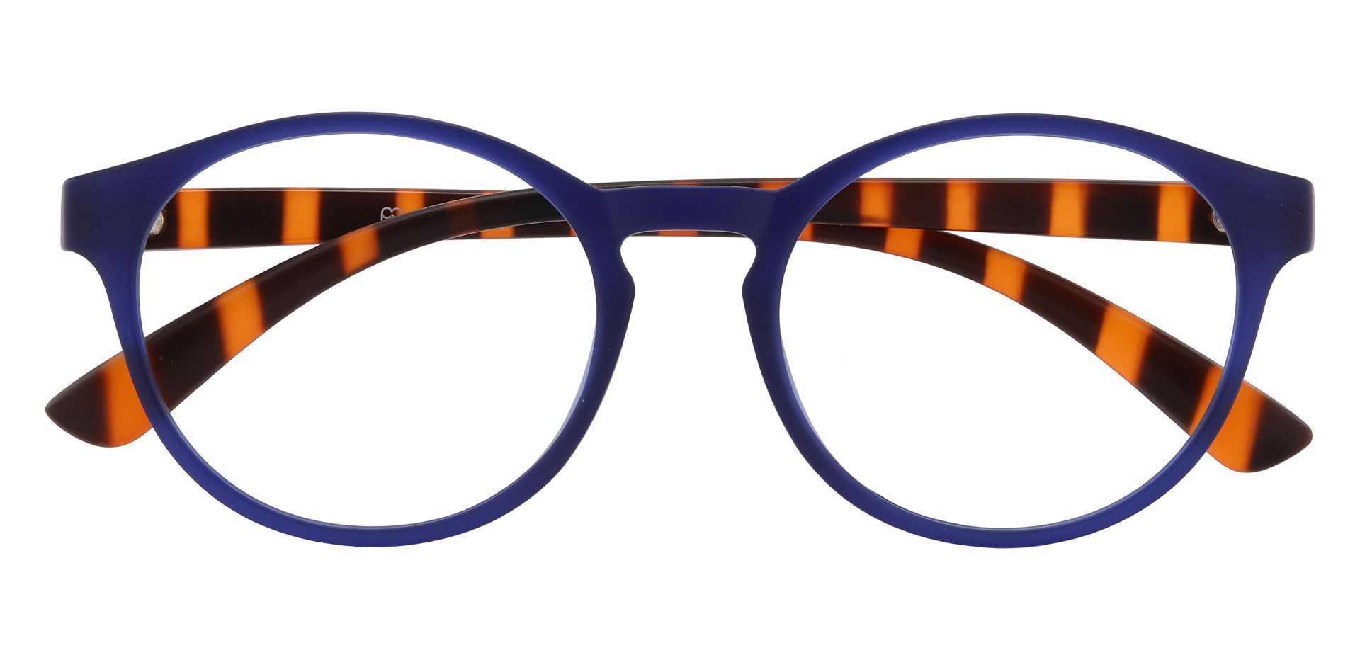 Kalida Oval Prescription Glasses - Blue