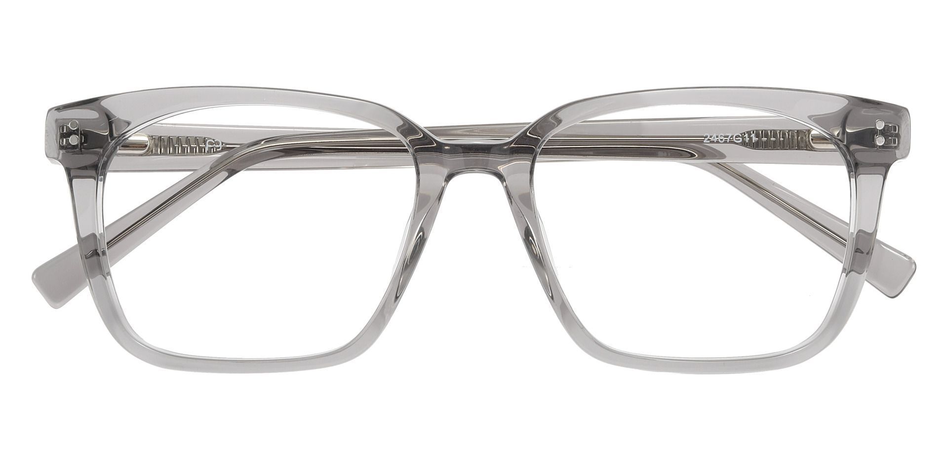 Apex Rectangle Non-Rx Glasses - Gray