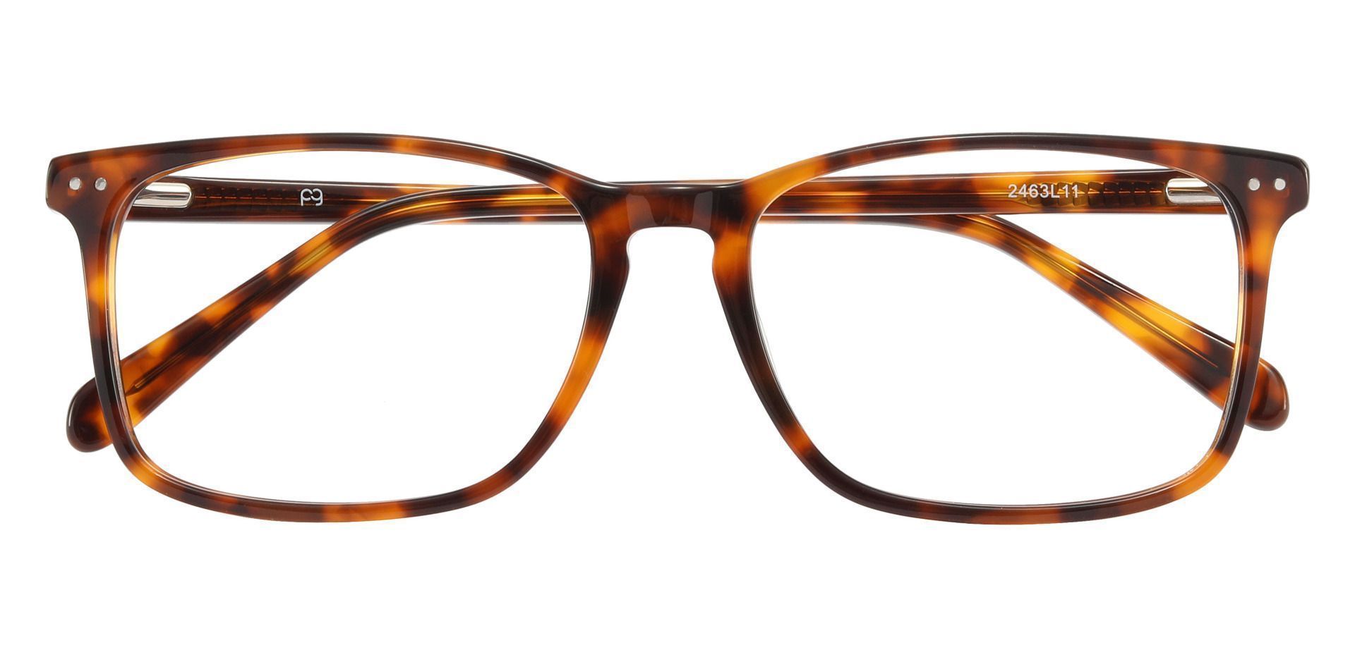 Finney Rectangle Prescription Glasses - Tortoise