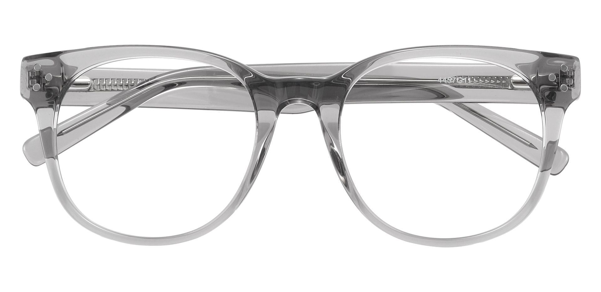 Orwell Oval Progressive Glasses - Gray